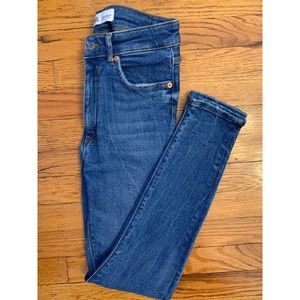 Zara High Waist Skinny Jeans